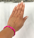 "Near The Cross" Bracelet (Pink)