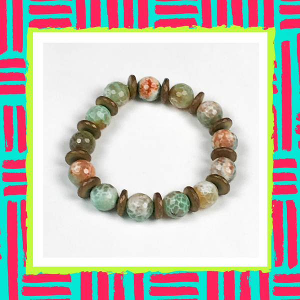 "Bronze - N - Bold" Bracelet