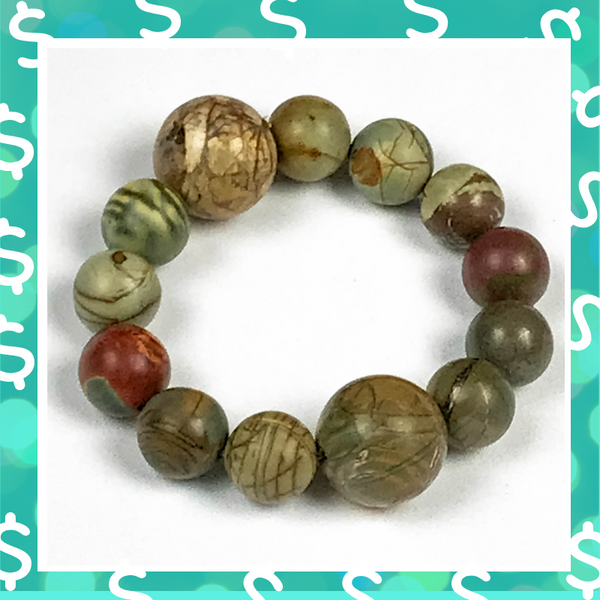 "Rustic Thoughts" Bracelet
