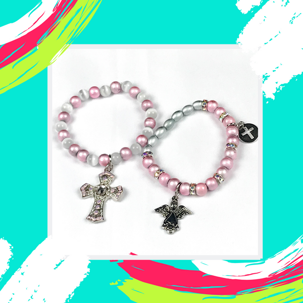 "Stay Blessed" Bracelet Set (2 Bracelets)